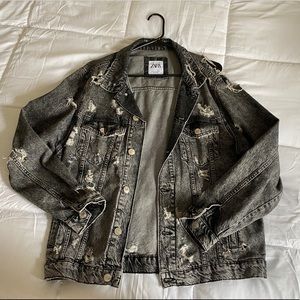 Zara Denim Jacket XL